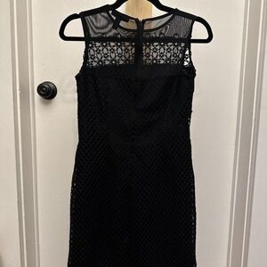 Aqua Mini Crotchet dress